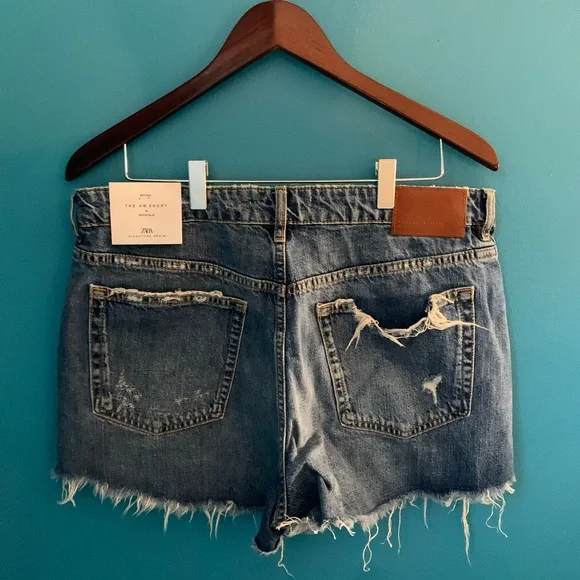 Zara short jean short denim. - Picture 7 of 8